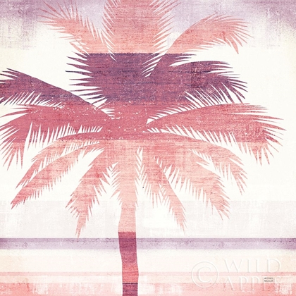 Picture of BEACHSCAPE PALMS II PINK PURPLE