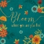 Picture of FLOURISH I TEAL