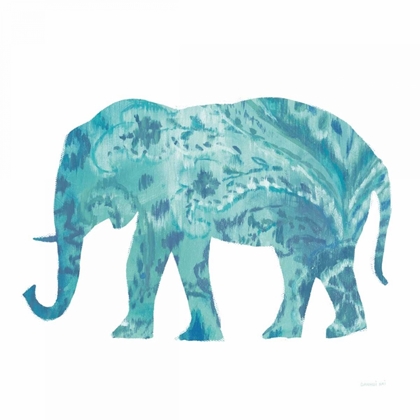 Picture of BOHO TEAL ELEPHANT II