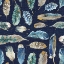 Picture of INDIGOLD FEATHERS INDIGO