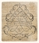 Picture of VINTAGE LETTER CREST I ANTIQUE BORDER V2