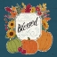 Picture of THANKFUL III BLUE