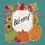 Picture of THANKFUL III TURQUOISE