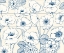 Picture of PEN AND INK FLOWERS I