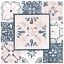 Picture of GARDEN GETAWAY PATCHWORK V BLUSH