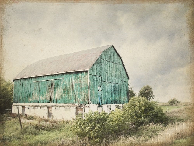 Picture of LATE SUMMER BARN I CROP VINTAGE