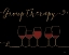 Picture of UNDERLINED WINE IX BLACK