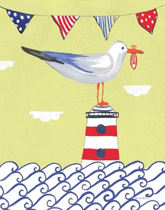 Picture of COASTAL BIRD I FLAGS