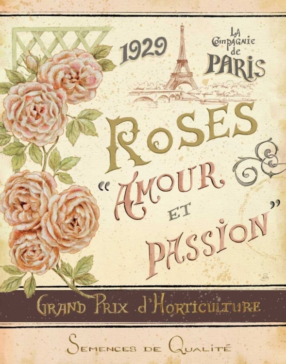 Picture of FRENCH SEED PACKET I