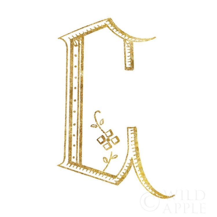 Picture of FRENCH SEWING LETTER C