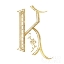 Picture of FRENCH SEWING LETTER K