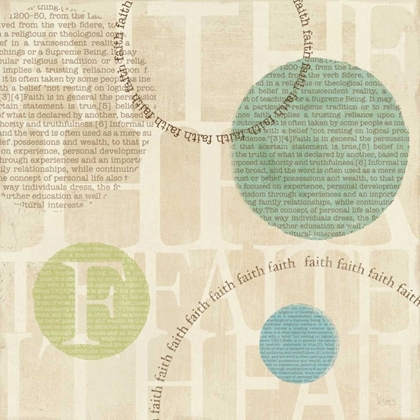 Picture of CIRCLE OF WORDS - FAITH