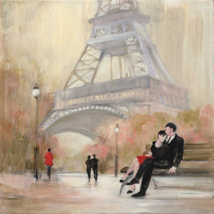 Picture of ROMANTIC PARIS I RED JACKET
