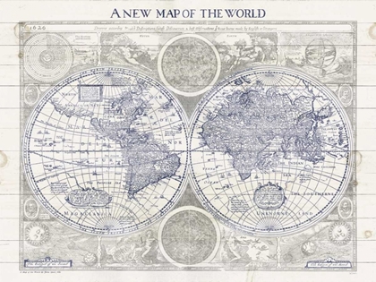 Picture of A NEW MAP OF THE WORLD