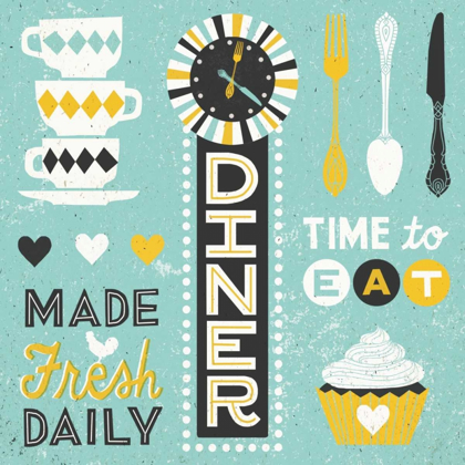 Picture of RETRO DINER COLLECTION PATTERN MASTER