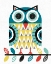 Picture of FOLK LODGE OWL V2 TEAL