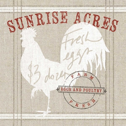 Picture of FARM LINEN ROOSTER