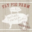 Picture of FARM LINEN PIG
