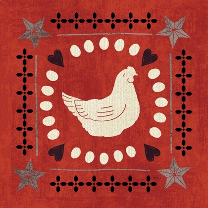 Picture of LITTLE RED FARM TILE III