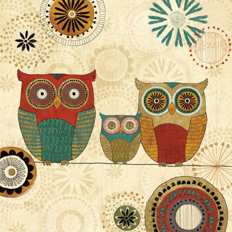 Picture of SPICE ROAD OWLS I