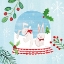 Picture of SNOW GLOBE ANIMALS IV
