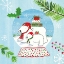 Picture of SNOW GLOBE ANIMALS II