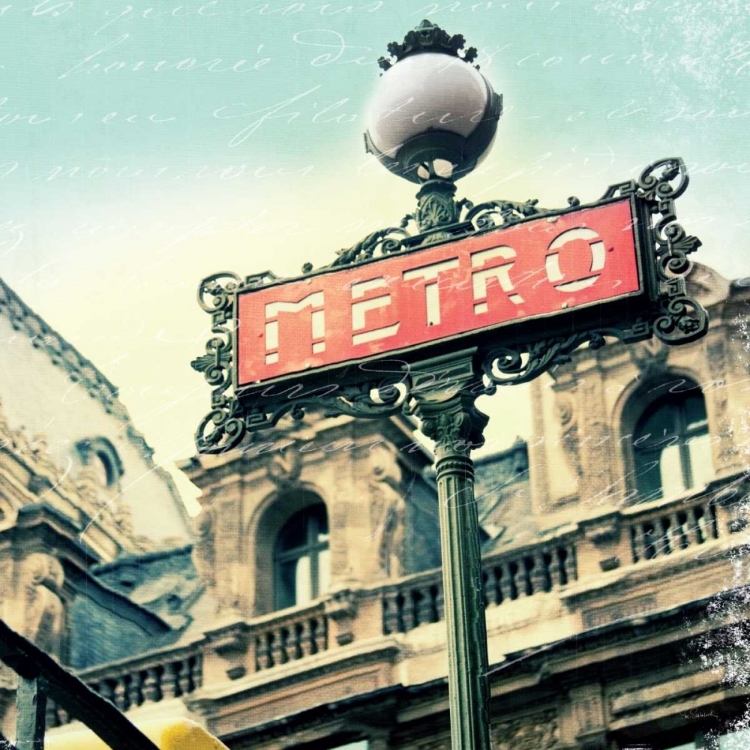 Picture of PARIS METRO LETTER