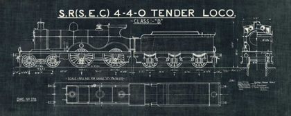 Picture of TRAIN BLUEPRINT II BLACK