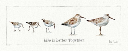 Picture of PEBBLES AND SANDPIPERS I