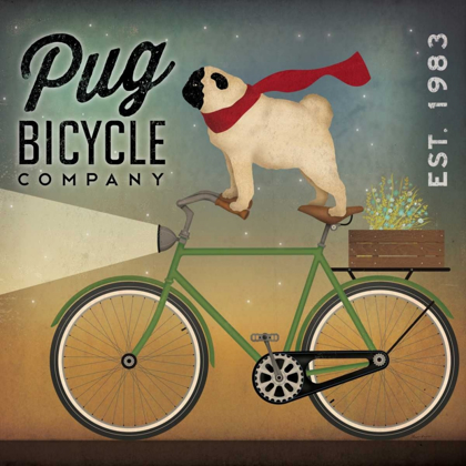 Picture of PUG ON A BIKE
