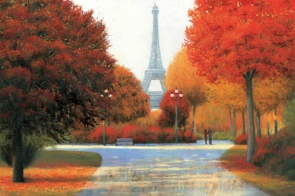 Picture of AUTUMN IN PARIS COUPLE 