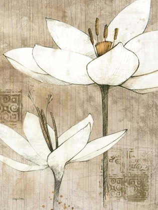 Picture of PENCIL FLORAL I
