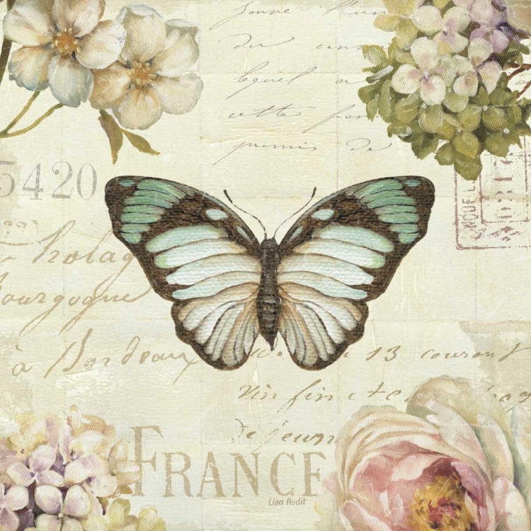 Picture of MARCHE DE FLEURS BUTTERFLY II