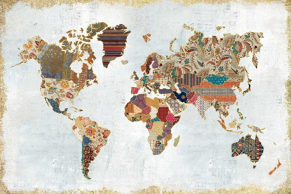 Picture of PATTERN WORLD MAP