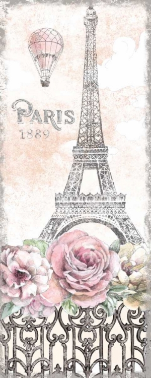 Picture of PARIS ROSES PANEL VIII