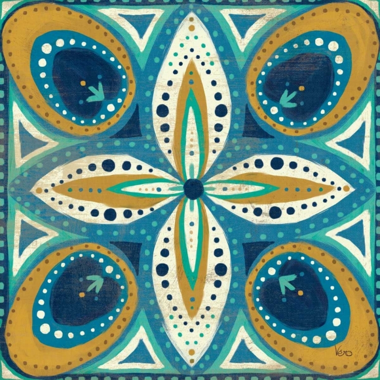 Picture of PROUD AS A PEACOCK TILE II