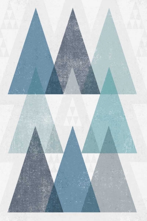 Picture of MOD TRIANGLES IV BLUE