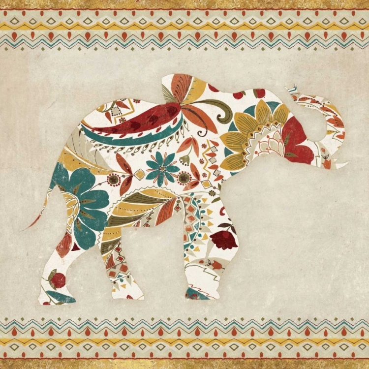 Picture of BOHO ELEPHANT I 