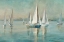 Picture of SAILBOATS AT SUNRISE