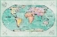 Picture of MAPPED SHORELINES I BLUE