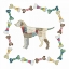 Picture of GOOD DOG II SQ WITH BORDER
