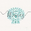 Picture of SEA CHARMS III GRAY WORDS