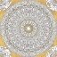 Picture of COLOR MY WORLD MANDALA I GOLD
