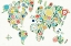 Picture of FLORAL WORLD WHITE