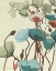 Picture of BLUE PAVOTS ONDULE I