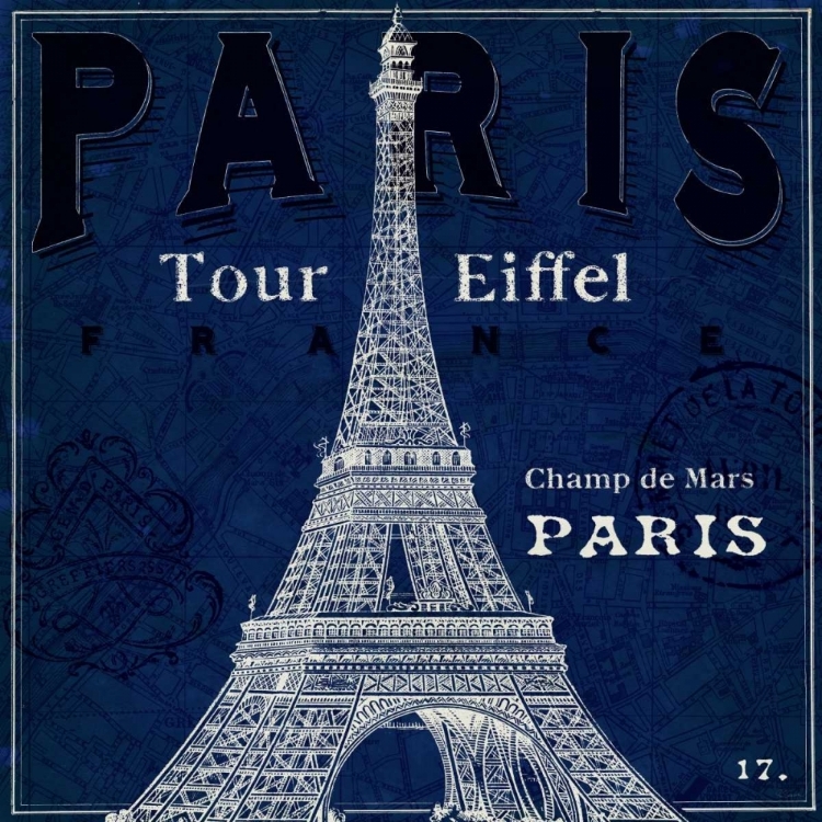 Picture of BLUEPRINT TOUR EIFFEL 