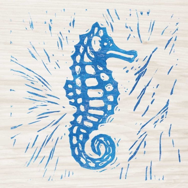 Picture of SEA CREATURE SEAHORSE BLUE