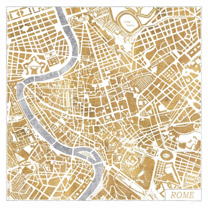 Picture of GILDED ROME MAP