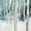 Picture of WINTER WOODS I