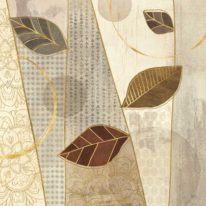 Picture of BOHEMIAN LEAVES III NEUTRAL